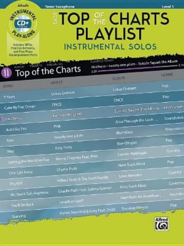 Easy Top of the Charts Playlist Instrumental Solos
