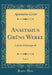 Anastasius Grüns Werke, Vol. 3
