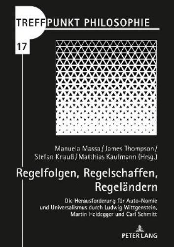 Regelfolgen, Regelschaffen, Regelaendern