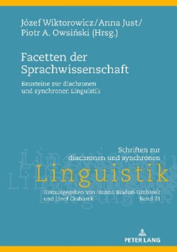 Facetten Der Sprachwissenschaft