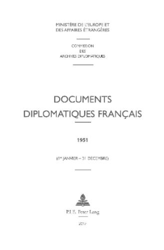 Documents Diplomatiques Français
