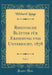 Rheinische Blätter Für Erziehung Und Unterricht, 1878, Vol. 1 (Classic Reprint)