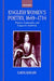 English Women's Poetry, 1649-1714