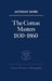 The Cotton Masters 1830-1860