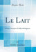 Le Lait