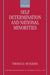 Self-Determination and National Minorities