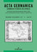 Acta Germanica Vol 47