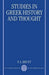 Studies in Greek History and Thought