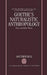 Goethe's Naturalistic Anthropology