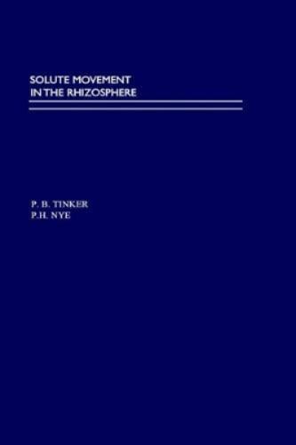 Solute Movement in the Rhizosphere