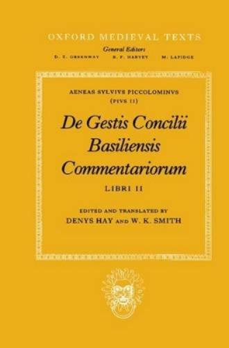 De Gestis Concilii Basiliensis Commentariorum Libri II