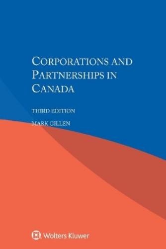 Corporations and Partnerships in Canada