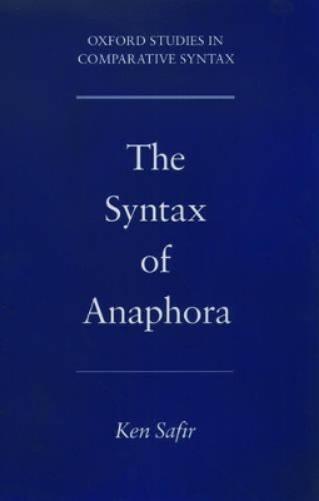 The Syntax of Anaphora