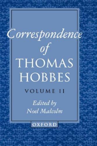 The Correspondence of Thomas Hobbes: Volume II: 1660-1679