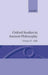 Oxford Studies in Ancient Philosophy: Volume IV