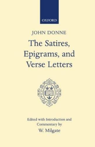 Satires, Epigrams, and Verse Letters