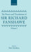 The Poems and Translations of Sir Richard Fanshawe: The Poems and Translations of Sir Richard Fanshawe Volume I