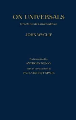 De Universalibus: Volume II: On Universals