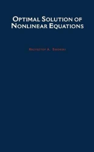 Optimal Solution of Nonlinear Equations