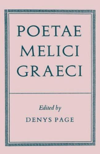 Poetae Melici Graeci