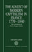 The Advent of Modern Capitalism in France 1770-1840
