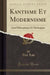 Kantisme Et Modernisme