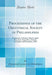 Proceedings of the Obstetrical Society of Philadelphia