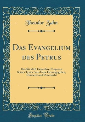 Das Evangelium Des Petrus