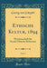 Ethische Kultur, 1894, Vol. 2
