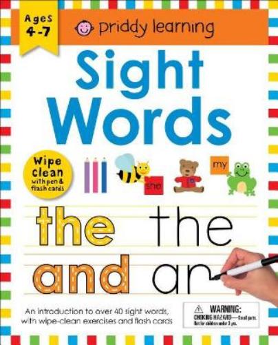 Wipe Clean Workbook: Sight Words (Enclosed Spiral Binding)