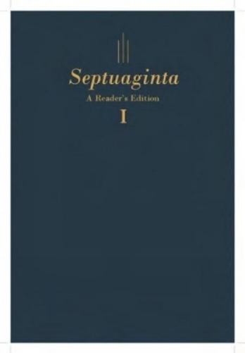 Septuaginta: A Reader's Edition Hardcover