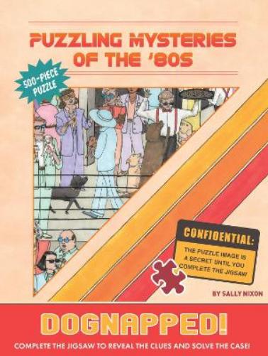 Puzzling Mysteries of the ’80s Dognapped! 500-Piece Puzzle