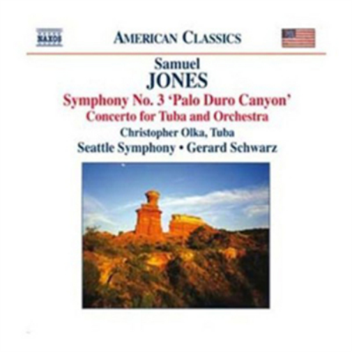 Samuel Jones: Symphony No. 3, 'Palo Duro Canyon'/...