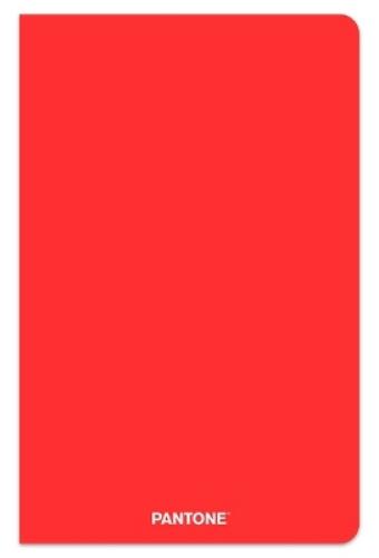 Pantone Official Red 5.25 X 8.25 Inch Lined Compact Journal Non-Dated