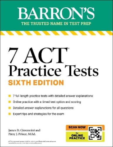 7 ACT Practice Tests, Sixth Edition + Online Practice