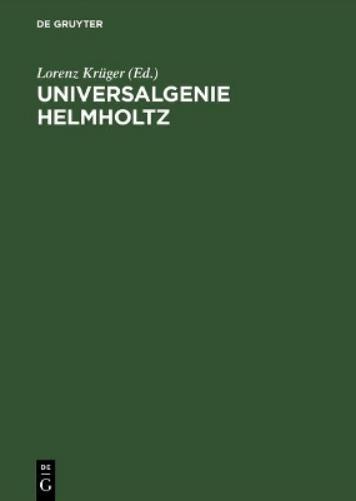 Universalgenie Helmholtz Ruckblick Nach 100 Jahren