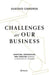Challenges Are Our Business