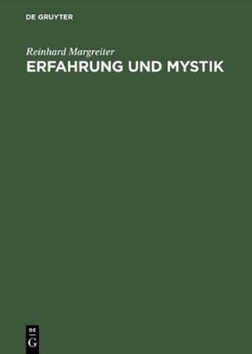 Erfahrung Und Mystik