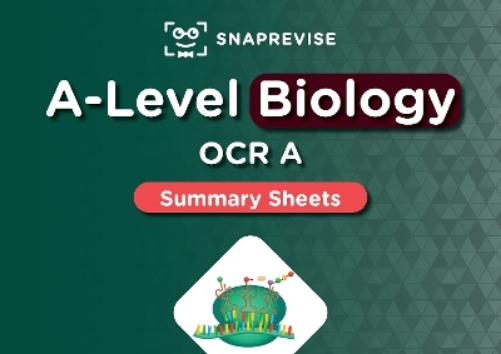 SnapRevise A-Level OCR Biology Summary Sheets