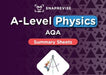 SnapRevise A-Level AQA Physics Summary Sheets