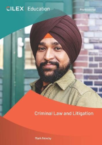 Criminal Law and Litigation