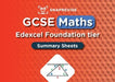 SnapRevise GCSE Edexcel Maths Foundation Summary Sheets