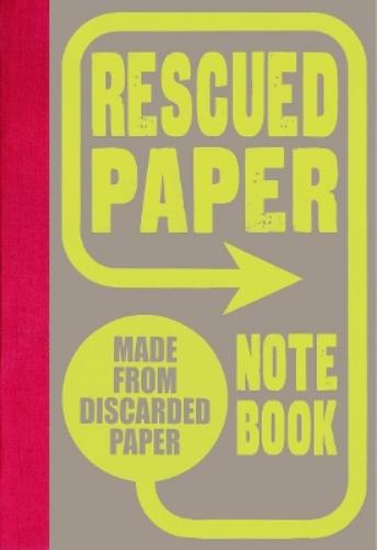 Rescued Paper Notebook, hardcover