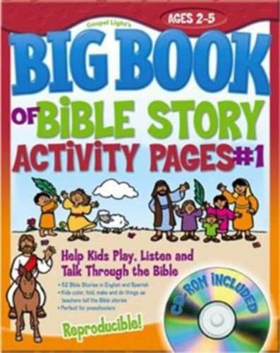 The Big Book of Bible Story Activity Pages #1 [With CDROM]