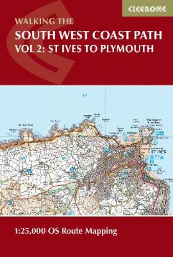 South West Coast Path Map Booklet - Vol 2: St Ives to Plymouth