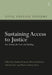 Sustaining Access to Justice