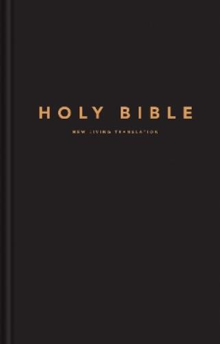 NLT Large Print Pew Bible (Hardcover, Black