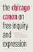 The Chicago Canon on Free Inquiry and Expression