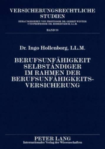 Berufsunfaehigkeit Selbstaendiger Im Rahmen Der Berufsunfaehigkeitsversicherung