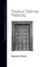 Positive Definite Matrices